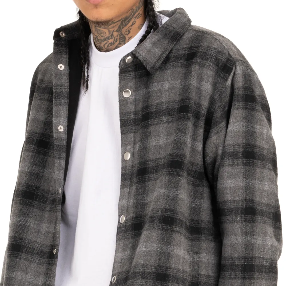 Pro Club Men's Heavyweight Flannel Shirt Jacket