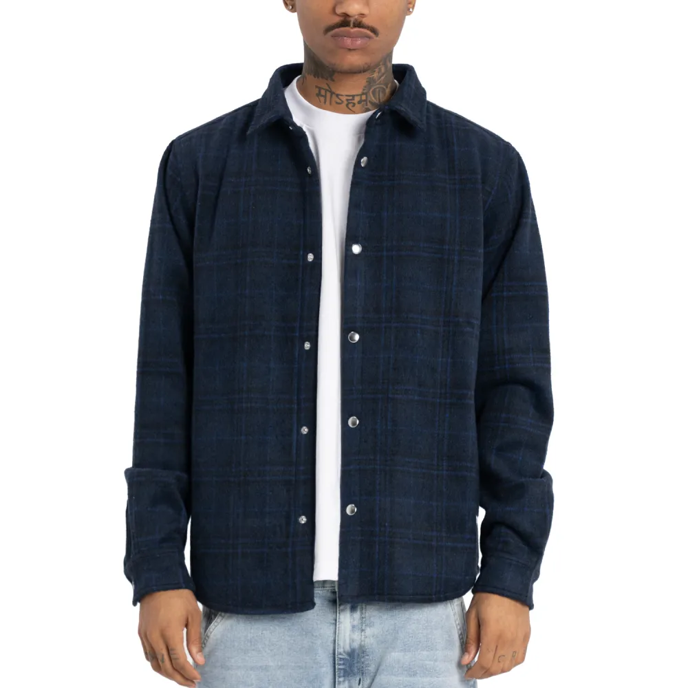 Pro Club Men's Heavyweight Flannel Shirt Jacket