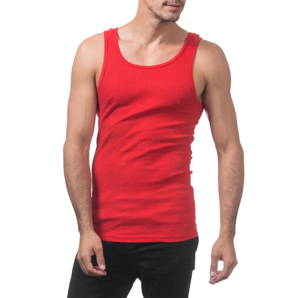 Pro Club Men's Premium Ringspun Cotton Ribbed A-Shirt