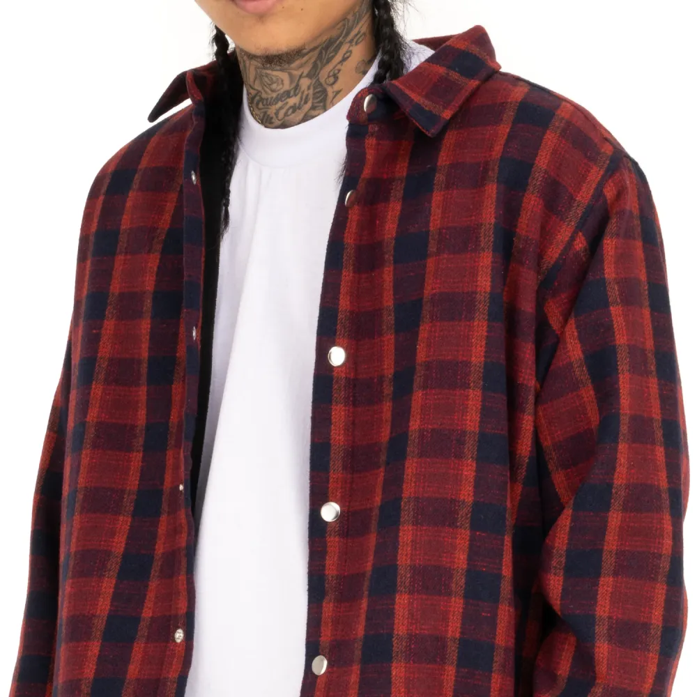 Pro Club Men's Heavyweight Flannel Shirt Jacket