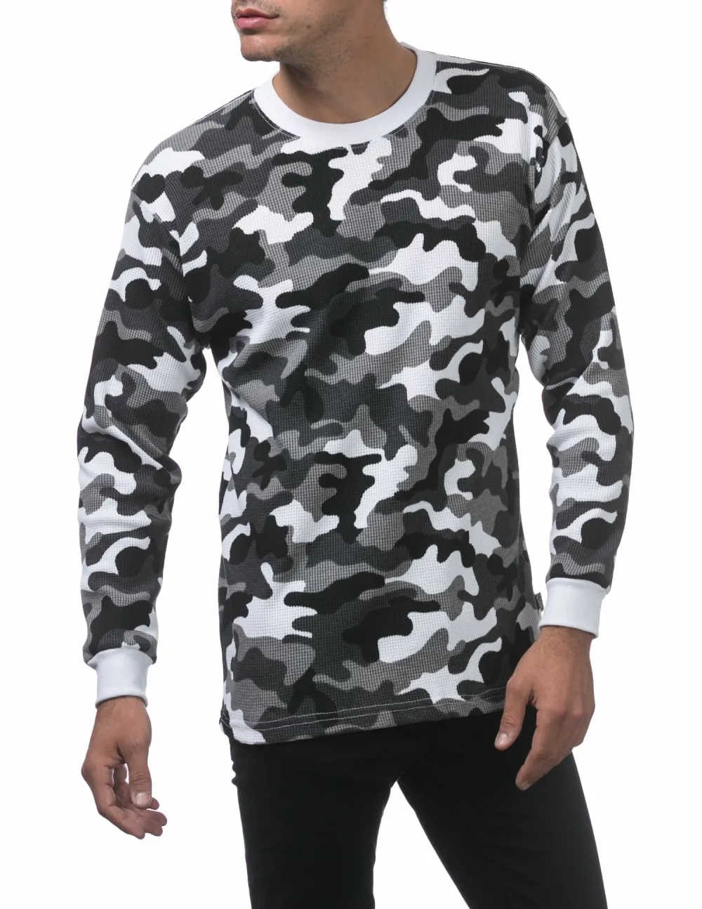 Pro Club Men's Heavyweight Cotton Long Sleeve Thermal Top