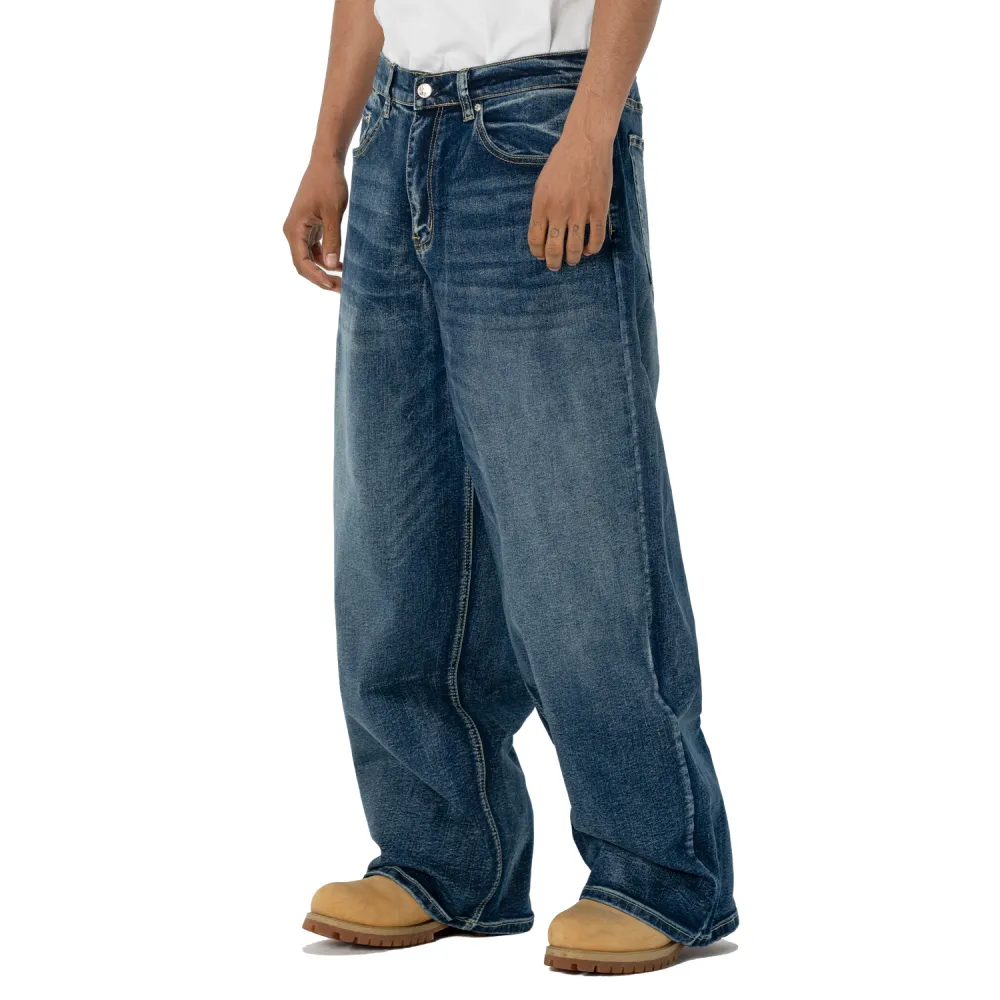 Pro Club Men's Heavyweight Baggy Fit Denim Pant