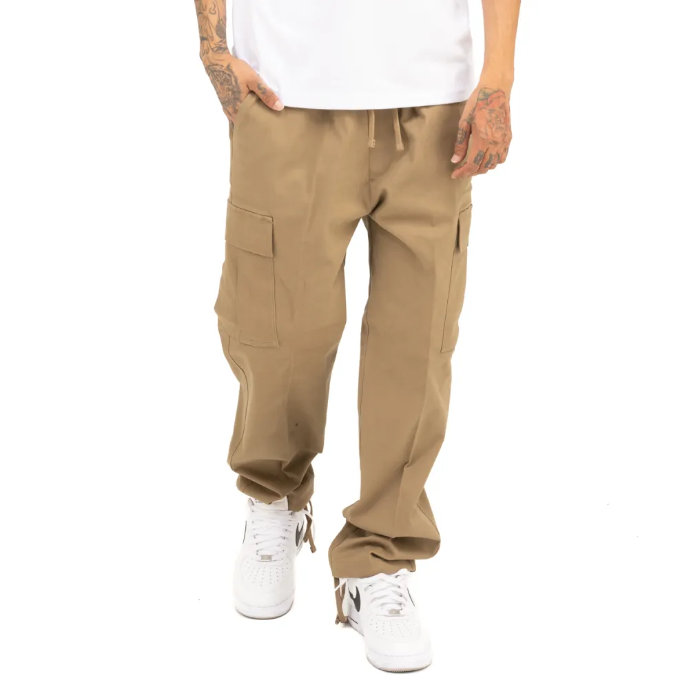Pro Club Men's Heavyweight Stretch Twill Cargo Lounge Pant