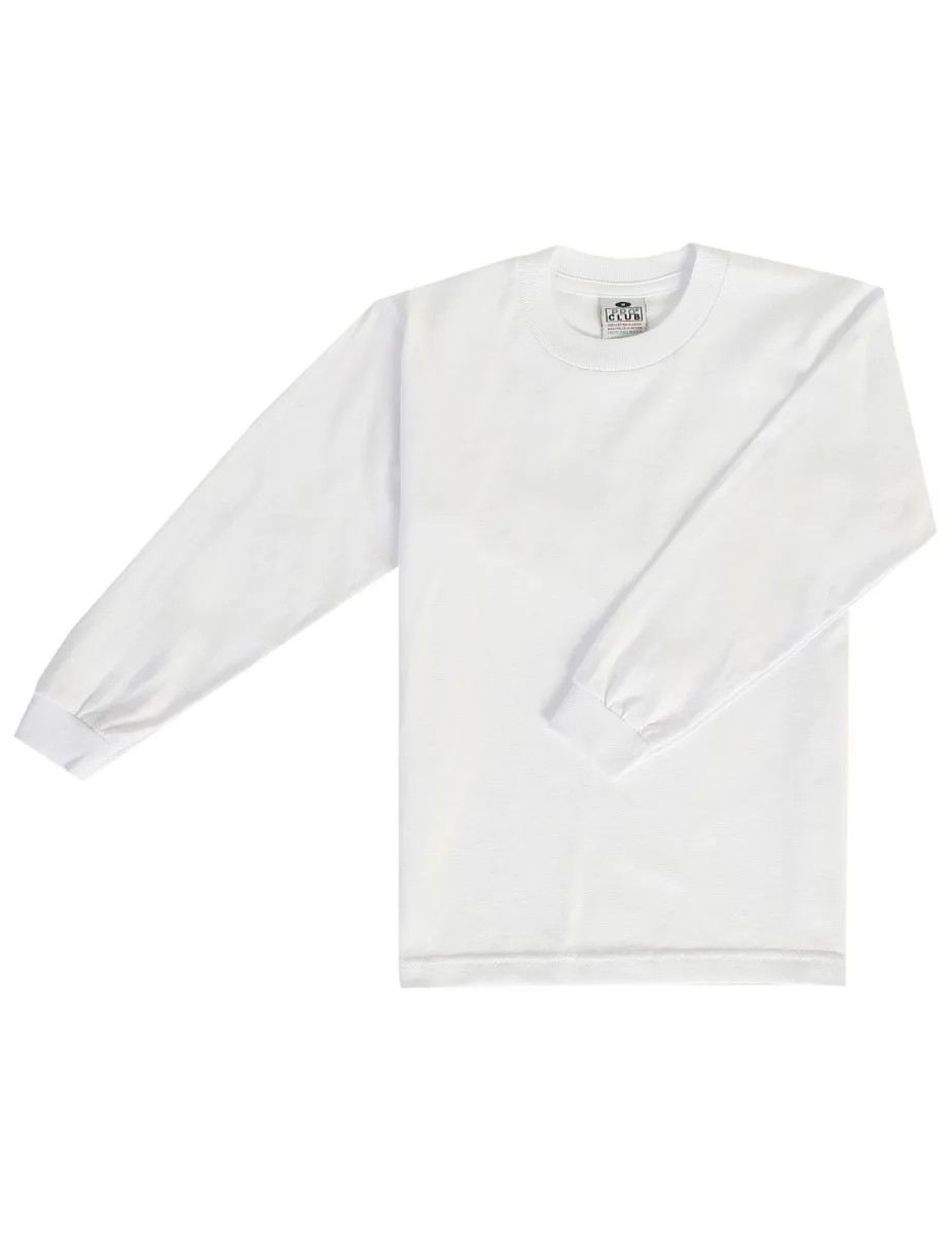 Pro Club Youth Long Sleeve Crew Neck Tee