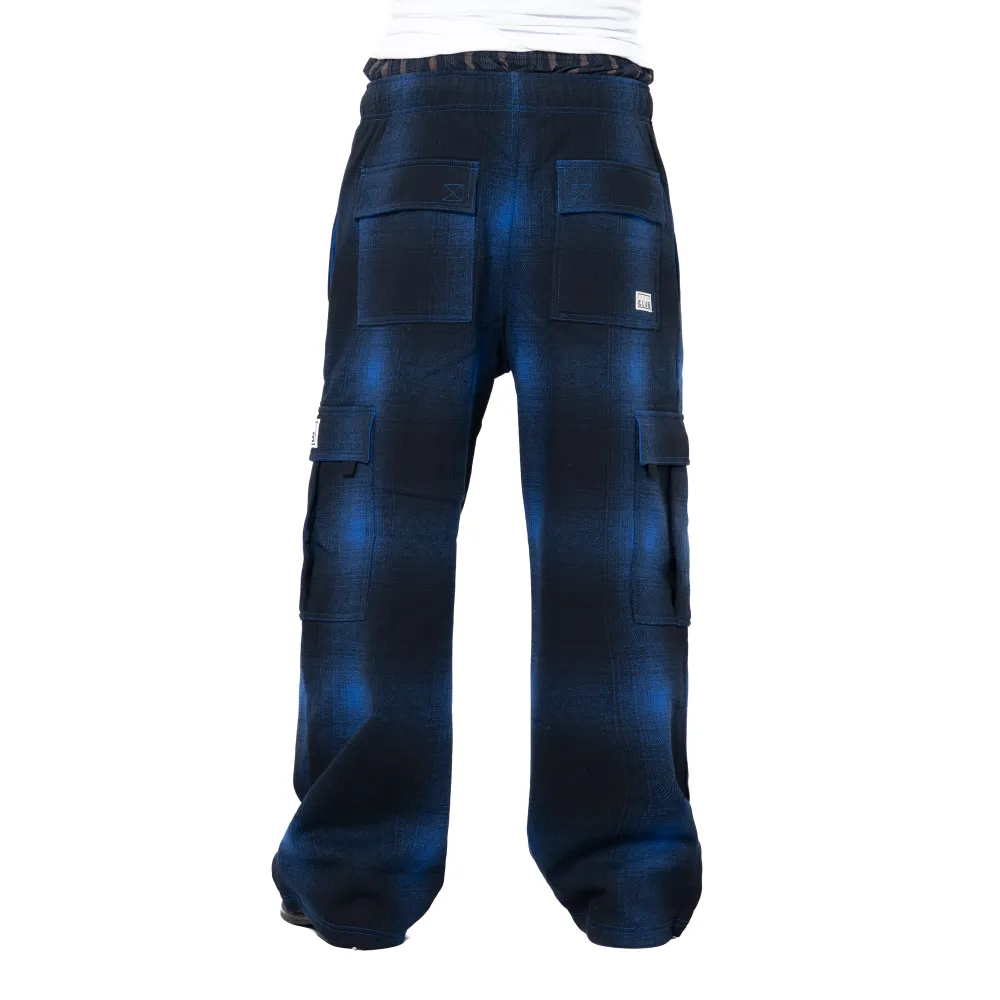 Pro Club Men's Heavyweight  Ombre Fleece Cargo Sweatpant