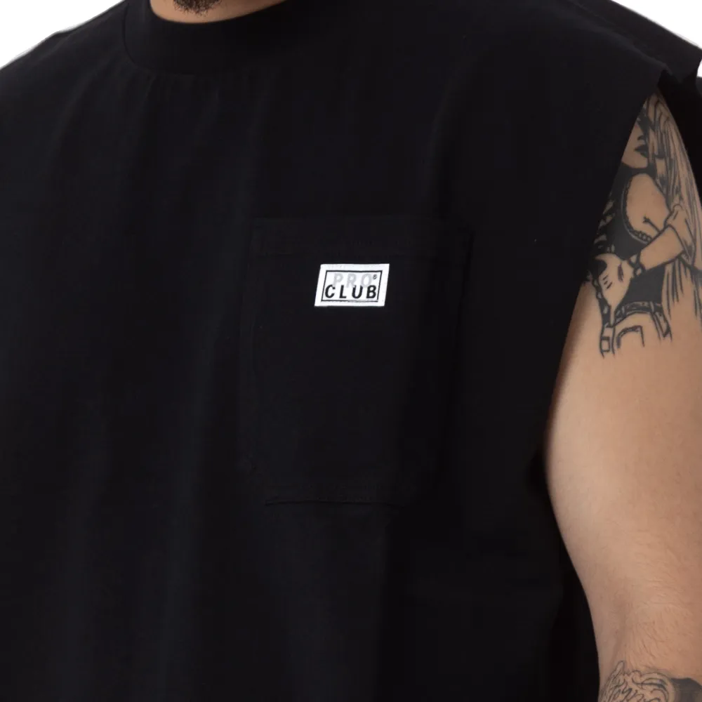 Pro Club Men's Heavywide Pocket Muscle Tee