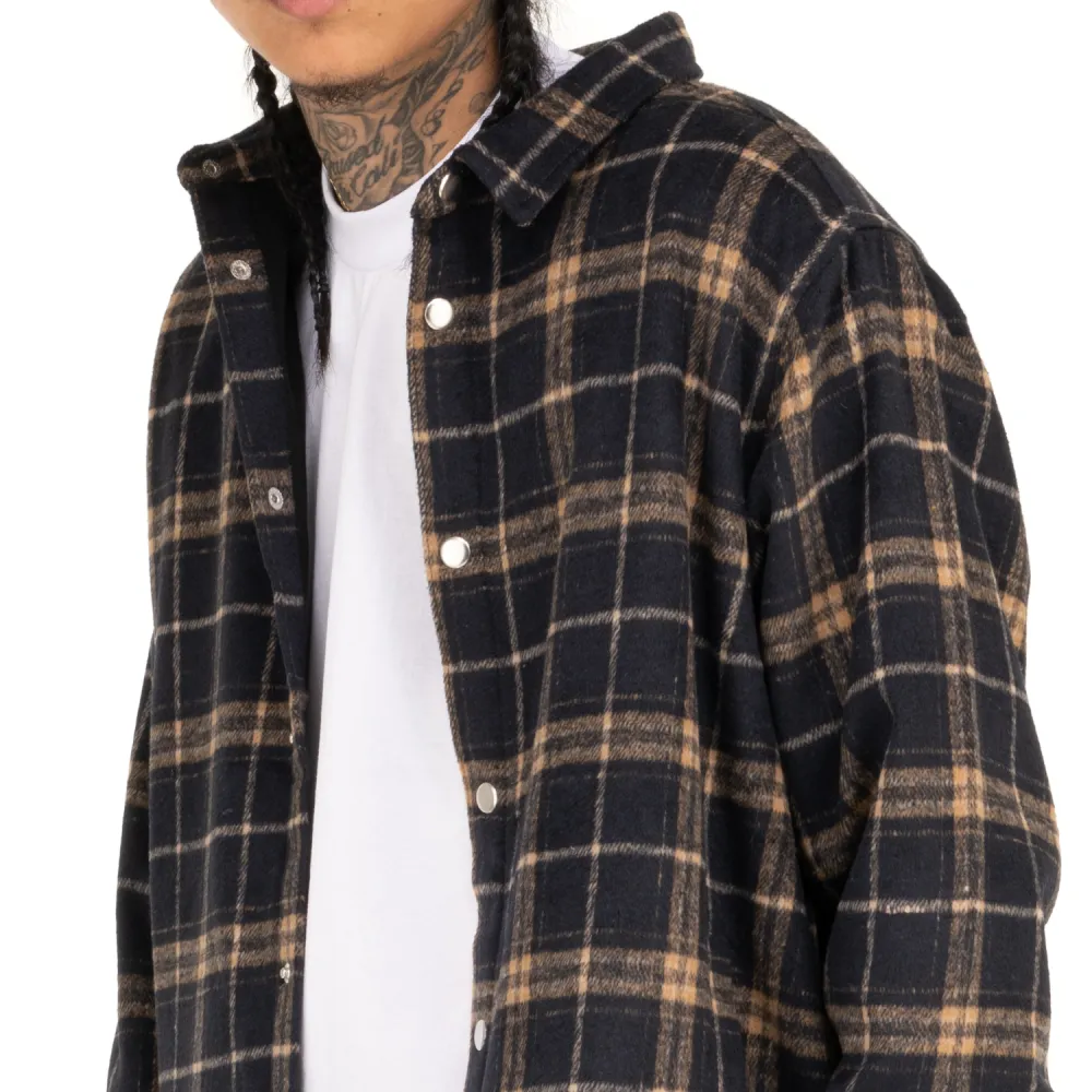 Pro Club Men's Heavyweight Flannel Shirt Jacket