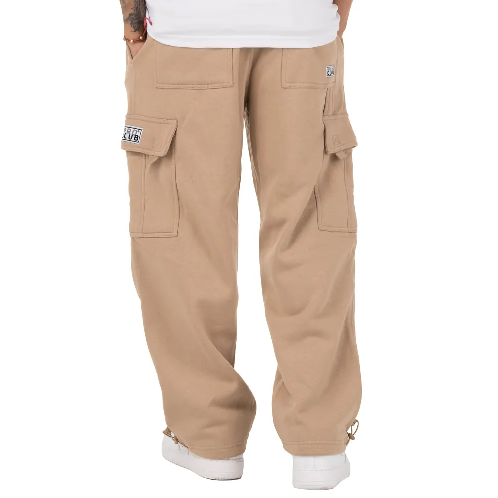 Pro Club Men's Heavyweight Fleece Cargo Pants