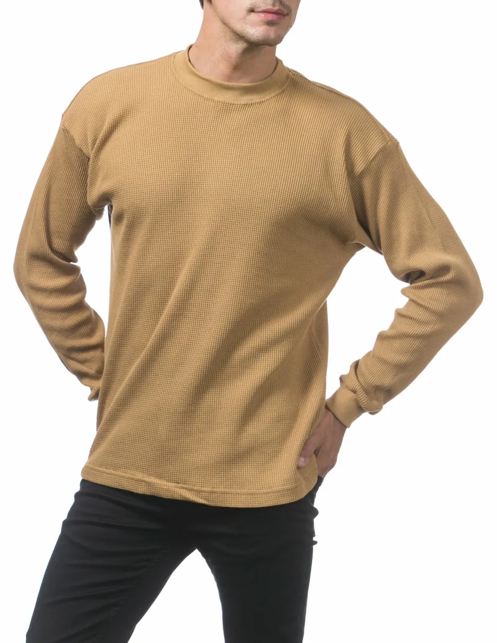 Pro Club Men's Heavyweight Cotton Long Sleeve Thermal Top