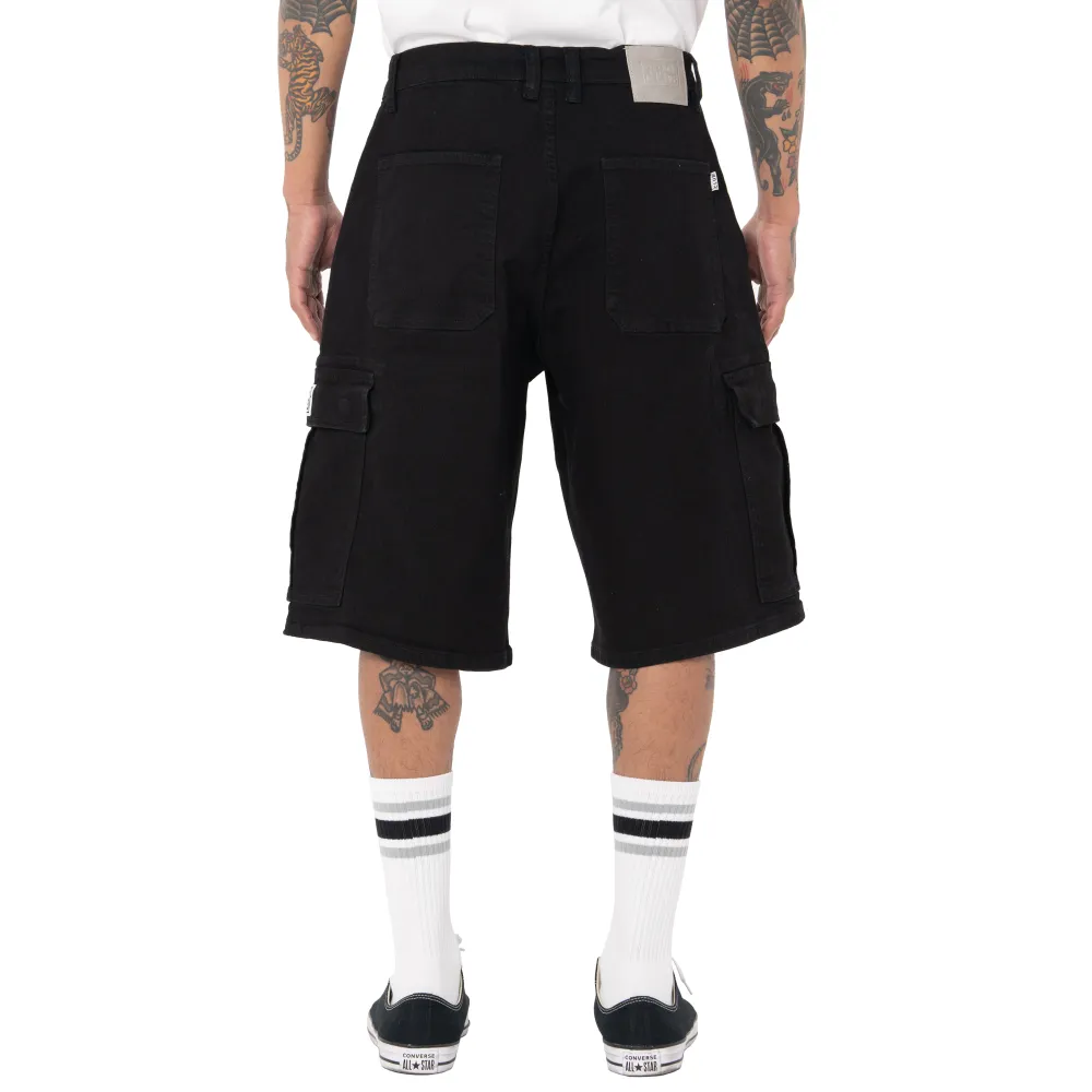 Pro Club Men's Heavyweight Baggy Fit Denim Cargo Short