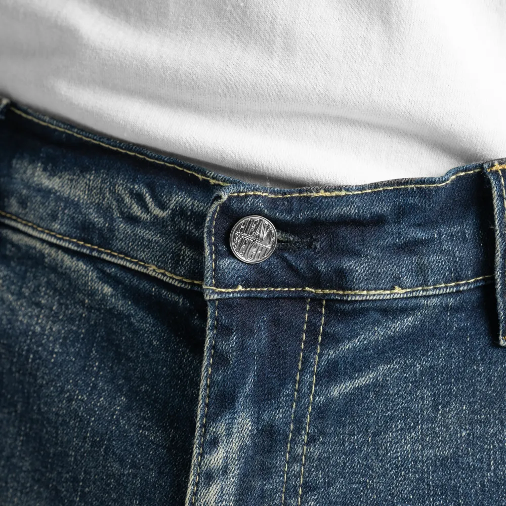 Pro Club Men's Heavyweight Baggy Fit Denim Cargo Pant