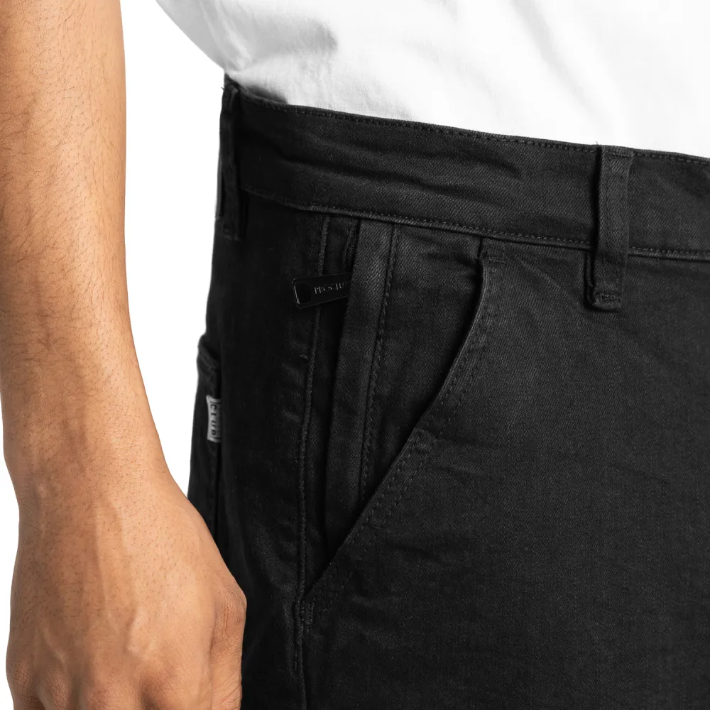 Pro Club Men's Heavyweight Baggy Fit Denim Cargo Pant