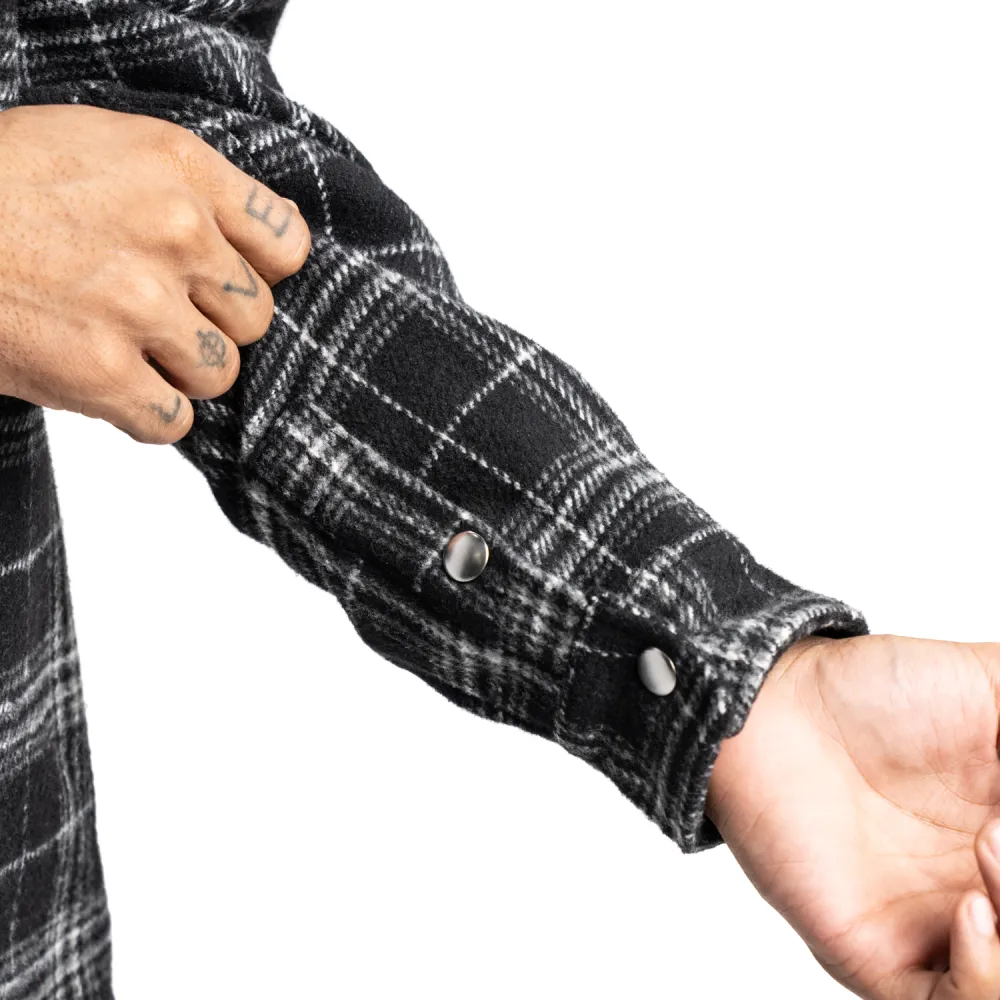 Pro Club Men's Heavyweight Flannel Shirt Jacket