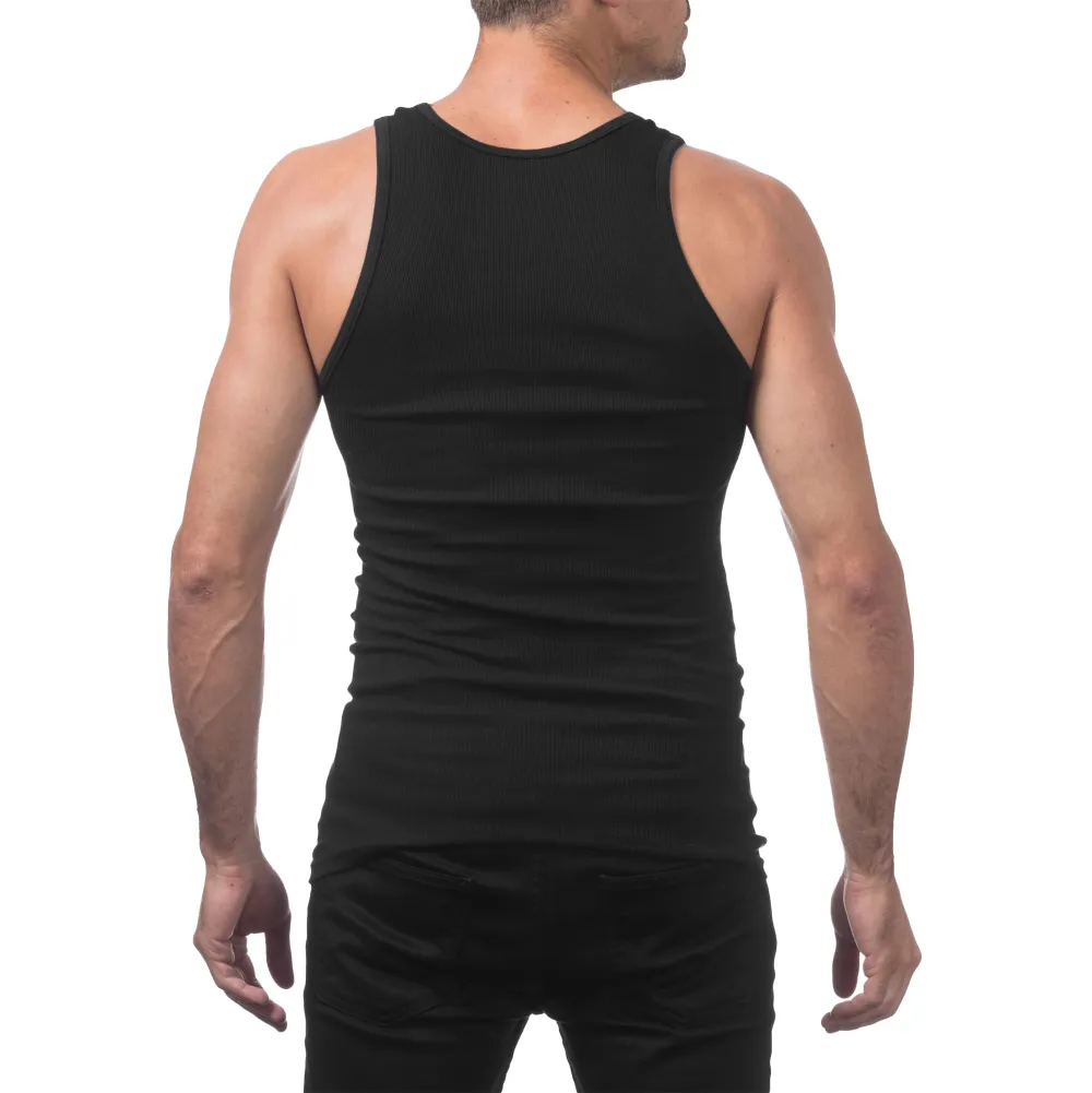 Pro Club Men's Premium Ringspun Cotton Ribbed A-Shirt