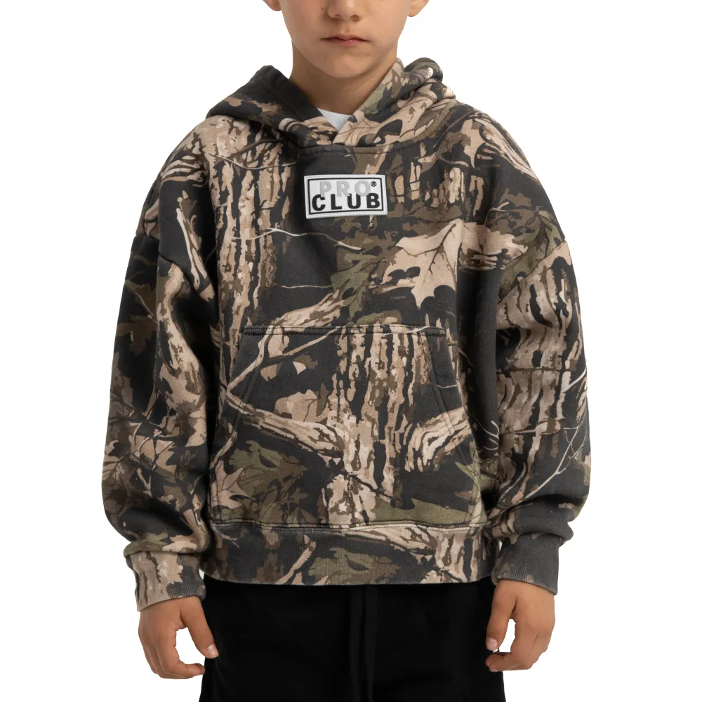 Pro Club Kid's Box Logo Fleece Hoodie