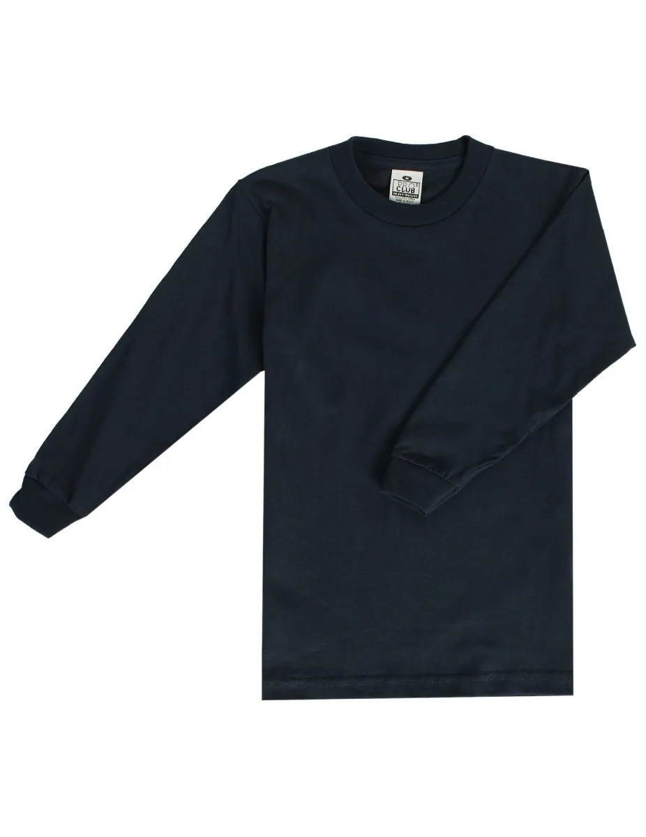 Pro Club Youth Long Sleeve Crew Neck Tee