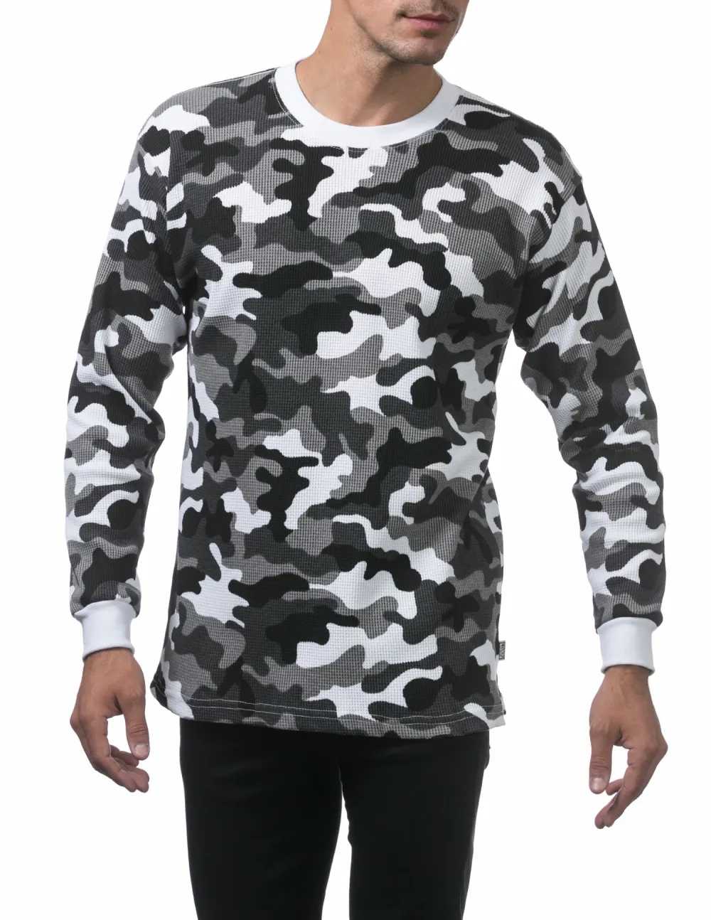 Pro Club Men's Heavyweight Cotton Long Sleeve Thermal Top